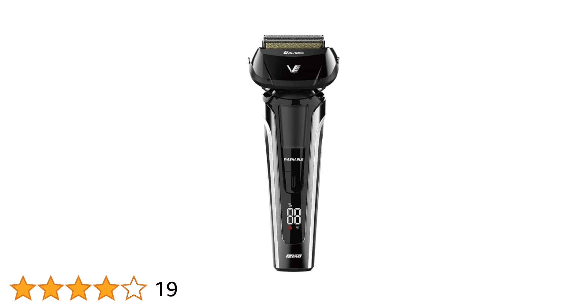 IZF-V951 イズミ6枚刃シェーバー 6枚刃モデル往復式シェーバー IZF-V951【マクセルイズミ株式会社】